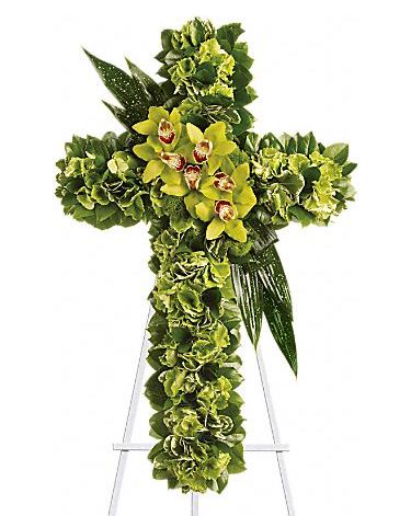 All Green Cross Standing Spray All Green Cross Standing Spray